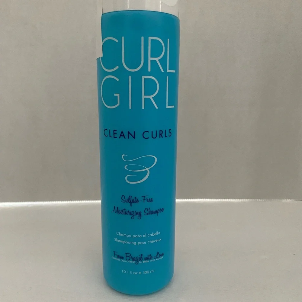 CURL GIRL Clean Curls Sulfate Free Moisturizing Shampoo 10.1 Fl oz NEW Sealed